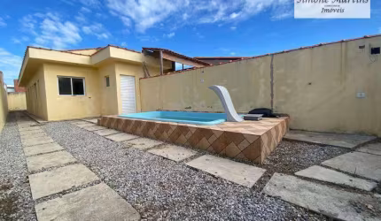Casa com piscina e 2 dormitórios à venda, 82 m² por R$ 340.000 - Balneário Marazul - Itanhaém/SP