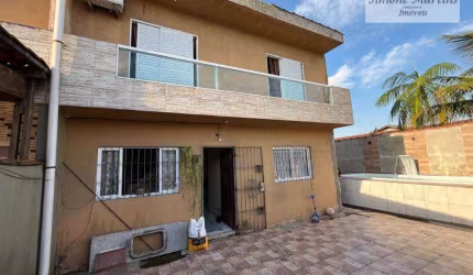 Sobrado com 2 quartos à venda, 80 m² por R$ 299.000 - Balneário Regina Maria - Mongaguá/SP