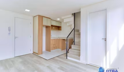 Apartamento Duplex 2 quartos 1 vaga locação 45 m² por R$ 3.500/mês - Centro - Curitiba/PR