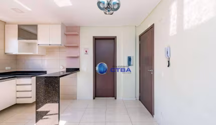 Apartamento 1 quarto com sacada e garagem à venda, 28 m² por R$ 259.000 - Portão - Curitiba/PR