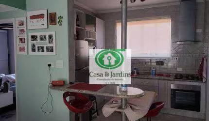 Apartamento com 2 dormitórios à venda, 60 m² por R$ 245.000,00 - Jardim Independência - São Vicente/SP
