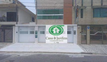 Casa com 2 dormitórios à venda, 110 m² por R$ 890.000,00 - Embaré - Santos/SP