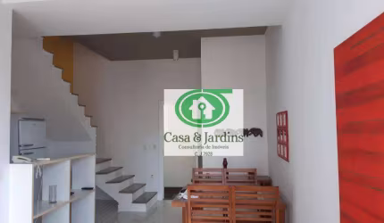 Ótimo Apartamento duplex mobiliado com toda estrutura e comodidade de um Loft. no Gonzaga proximo ao Boqueirão e Embare, Santos /SP