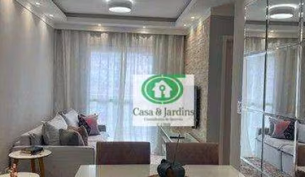 Apartamento 2 dormitórios à venda, 60 m² - Vila Matias - Santos/SP