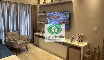 Apartamento 1 dormitório Mobiliado à venda, 69 m² por R$ 699.000 - Vila Belmiro - Santos/SP