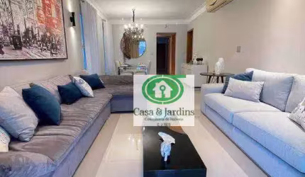 Apartamento com 3 dormitórios à venda, 130 m² por R$ 2.100.000,00 - Boqueirão - Santos/SP