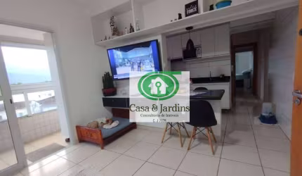 Apartamento com 2 dormitórios à venda, 62 m² por R$ 340.000,00 - Caiçara - Praia Grande/SP