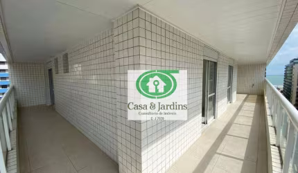 Apartamento com 3 dormitórios à venda, 133 m² por R$ 1.314.081,00 - Canto do Forte - Praia Grande/SP