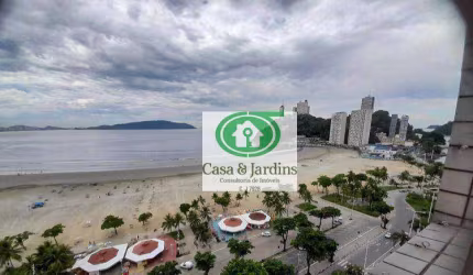 Praia do Itararé - SV - 4 dormitórios, (sendo 3 suítes) 2 vagas garagem  -