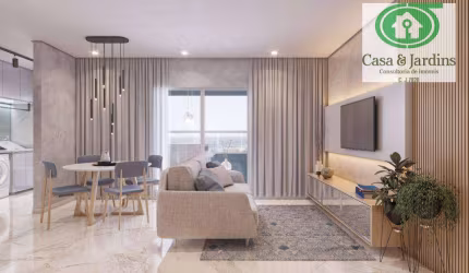 Apartamento com 2 dormitórios à venda, 72 m² - Mirim - Praia Grande/SP