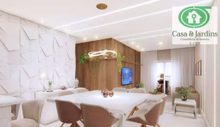 Apartamento com 3 dormitórios à venda, 107 m² por R$ 765.820,00 - Aviação - Praia Grande/SP