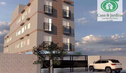 Apartamentos (NOVO) -Tipo Studio de 2 Dormitórios em Santos.