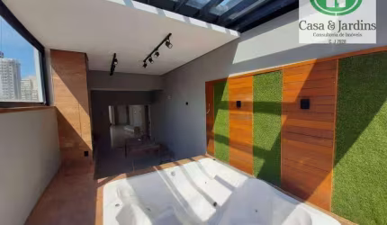 Cobertura à venda, 191 m² por R$ 1.809.000,00 - Pompéia - Santos/SP