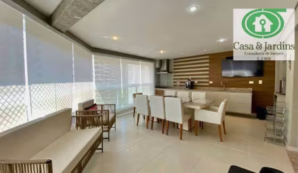 Apartamento com 3 dormitórios à venda, 135 m² por R$ 1.600.000,00 - Centro - Guarujá/SP
