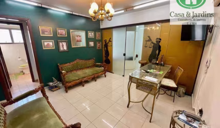 Excelente Conjunto de Salas - 135 m² - Conjunto Comercial Golden Avenue - Boqueirão -Santos SP