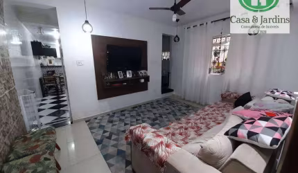 Casa com 3 dormitórios à venda em Santos, 97 m²  - Vila Matias