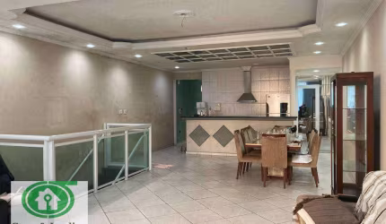 Sobrado p/ fins Comercial e Residencial - Amplo salão p/ eventos - V A Z I O - Vila Mathias - Santos