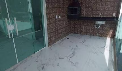 Ótima casa sobreposta alta nova Na Aparecida proximo do Embare e  Ponta da Praia