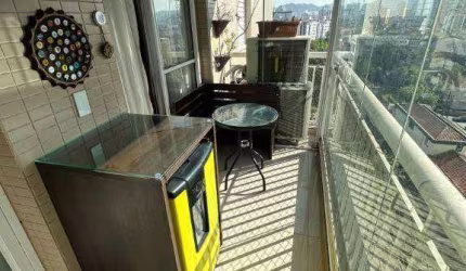Apartamento com 2 dormitórios à venda, 67 m² por R$ 620.000,00 - Estuário - Santos/SP