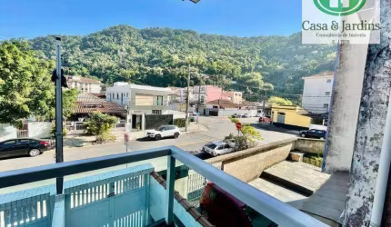 Ótima Casa Sobreposta Alta - 3 dormitórios (3 suítes) - 135 m² - À Venda - Marapé - Santos/SP