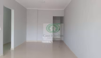 ALUGA Apto 3 dormitórios (suíte) + Qto e WC empregada, Fte c/ terraço e garagem p/ 2 carros - Bairro do Campo Grande - Santos