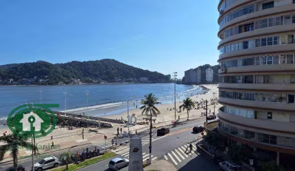 Apartamento com 2 dormitórios para alugar, 84 m²  Centro - São Vicente/SP
