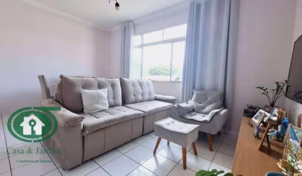Apartamento com 2 dormitórios à venda, 59 m² por R$ 278.000,00 - Parque Bitaru - São Vicente/SP