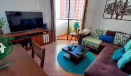 Apartamento 1 dormitorio, Lazer completo - duas quadras da praia - Jose Menino - Santos