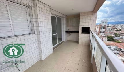 Apartamento com 3 dormitórios para alugar, 91 m² por R$ 5.000,00/mês - Ponta da Praia - Santos/SP