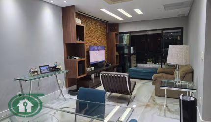 Apartamento 3 Dormitórios Mobiliado para Alugar na Pompeia - Santos/SP