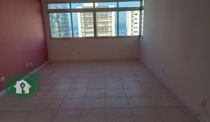 APARTAMENTO PARA ALUGUEL EM SANTOS NO BAIRRO DO GONZAGA COM 2 DORMITORIOS
