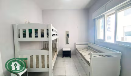 Sala Living, tipo Qto e Sala, Prédio frente ao mar no Embaré.