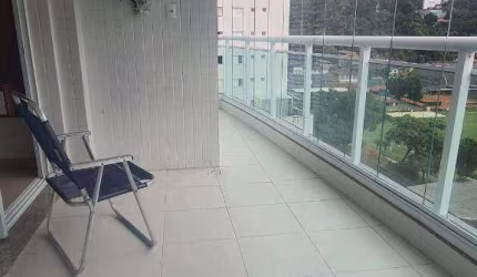 Aluguel de Apartamento Alto Padrão - Mobiliado  - Vista Panorâmica da Praia de Santos