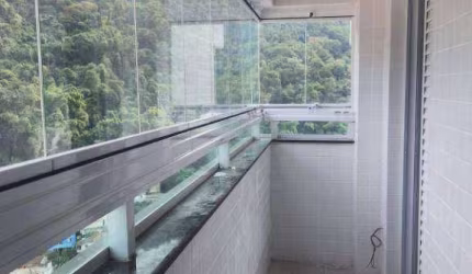 Aluga apartamento mobiliado - 2 dormitorios (novo s/ uso) Marapé - Santos