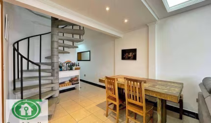 Cobertura com 2 dormitórios, 77 m² - venda por R$ 830.000,00 ou aluguel por R$ 5.194,00/mês - Ponta da Praia - Santos/SP