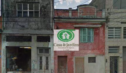 Terreno à venda, 200 m² por R$ 410.000,00 - Vila Nova - Santos/SP