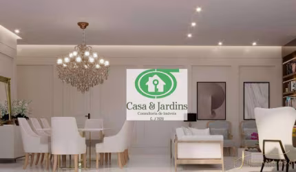 Apartamento com 4 dormitórios , 295 m²  - Ponta da Praia - Santos/SP