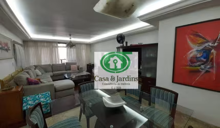 MaAlto Padrão -Apartamento  3 dormitorios – 187m²– 3 suítes – 1ª Quadra da Praia – São Vicente SP