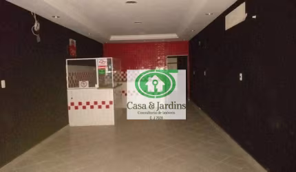 Loja, 134 m² - venda por R$ 546.000,00 ou aluguel por R$ 3.900,00/mês - Centro - Santos/SP