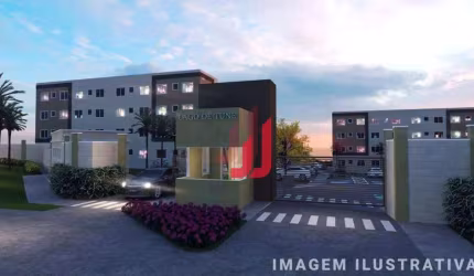 Apartamento com 2 dormitórios à venda, 41 m² por R$ 170.000 - Residencial Lago de Tune - Sorocaba/SP