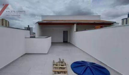 Cobertura com 2 dormitórios à venda, 120 m² por R$ 590.000,00 - Casa Branca - Santo André/SP