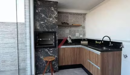 Cobertura com 2 dormitórios à venda, 112 m² por R$ 630.000,00 - Vila Assunção - Santo André/SP