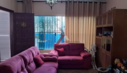 Sobrado com 3 dormitórios à venda, 138 m² por R$ 480.000,00 - Jardim Ocara - Santo André/SP