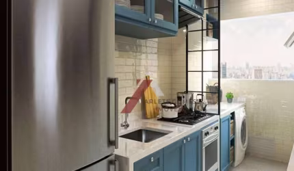 Apartamento com 2 dormitórios à venda, 53 m² por R$ 323.500,00 - Vila Tibiriçá - Santo André/SP