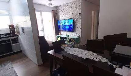 Apartamento com 3 dormitórios à venda, 87 m² por R$ 477.000,00 - Parque São Vicente - Mauá/SP