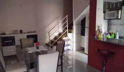 Sobrado com 2 dormitórios para alugar, 110 m² por R$ 2.600,00/mês - Vila Cecília Maria - Santo André/SP