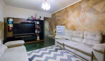 Sobrado com 3 dormitórios à venda, 276 m² por R$ 577.000 - Vila Scarpelli - Santo André/SP