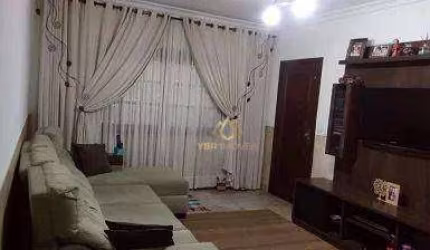 Sobrado com 3 dormitórios à venda, 204 m² por R$ 690.000 - Vila Assunção - Santo André/SP