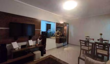Sobrado com 3 dormitórios à venda, 128 m² por R$ 550.000,00 - Vila Valparaíso - Santo André/SP