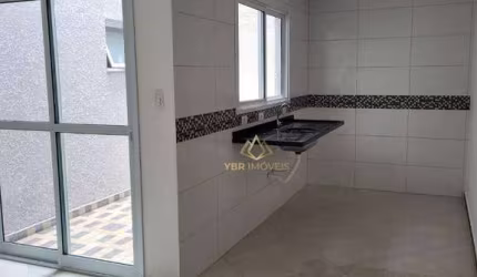 Apartamento com 2 dormitórios à venda, 60 m² por R$ 408.000 - Jardim Stella - Santo André/SP
